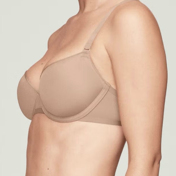 CUUP Demi Microfiber‎ Bra in Taupe, Size 36G NEW w/o TAG - Picture 3 of 11